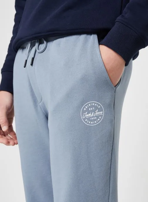      JACK & JONES JPSTGORDON JJSHARK SWEAT PANTS AT  GRIJS   