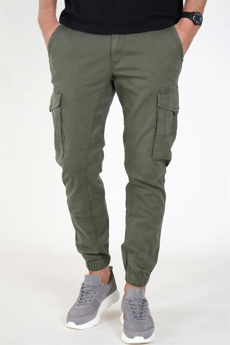   Jack & Jones  Paul Flake Cargo Pants Olive Night