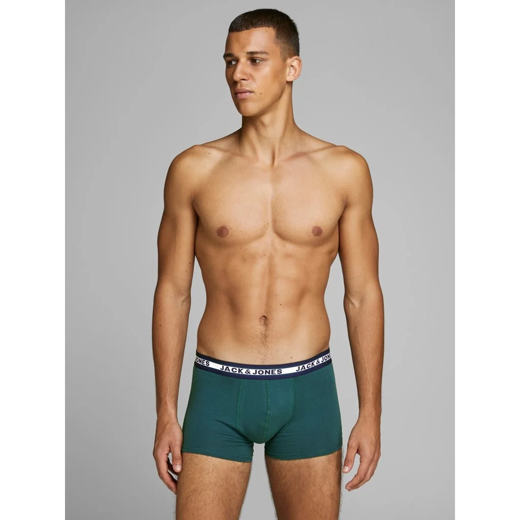 JACK & JONES 5PACK HEREN BOXERSHORTS  SEA MOSS