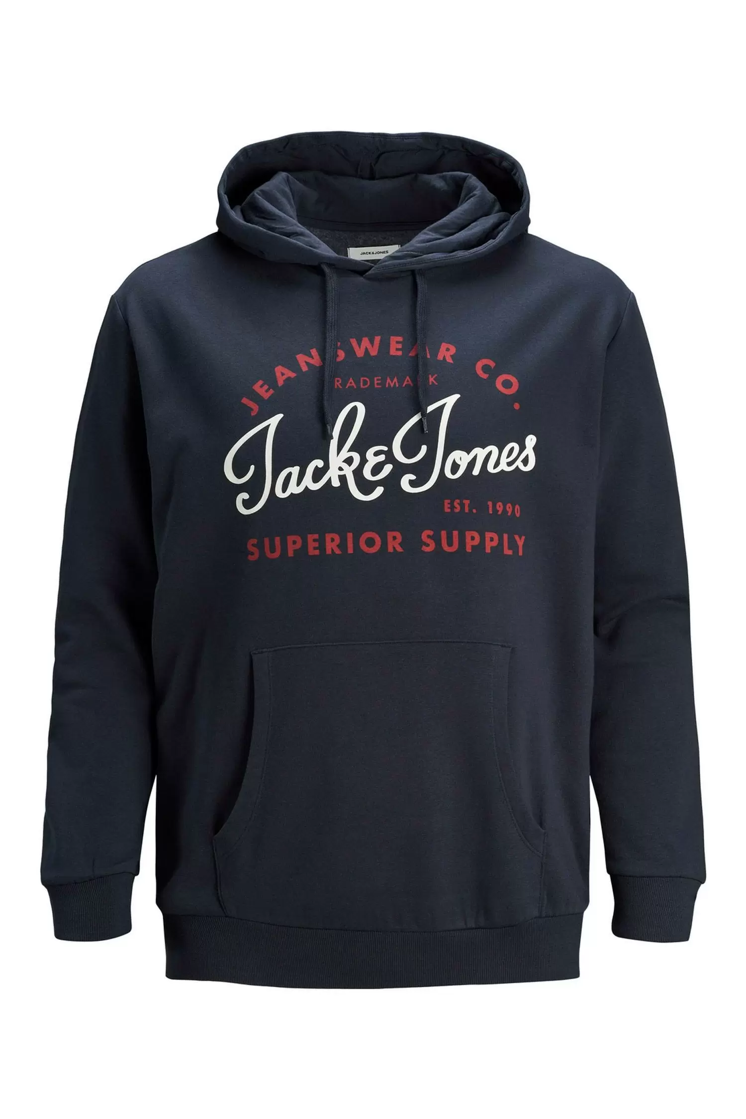 Jack & Jones hoodie met borstprint