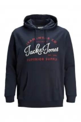 Jack & Jones hoodie met borstprint