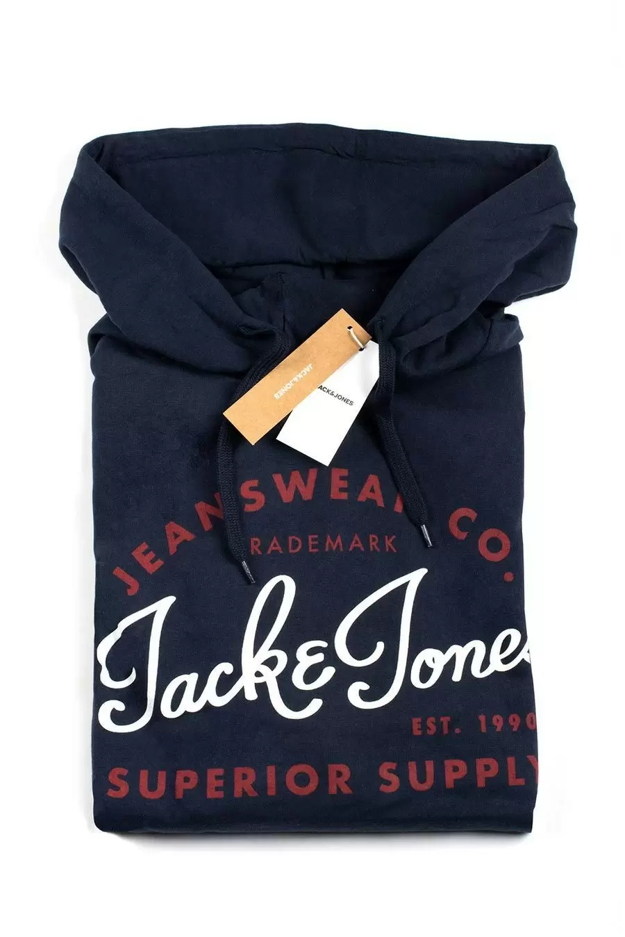 Jack & Jones hoodie met borstprint