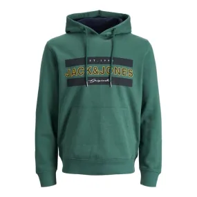 Jack & Jones Jorfriday Sweat Hood Trekking Green