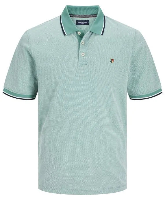 JACK & JONES POLO  REGULAR FIT  GROEN