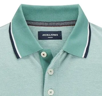 JACK & JONES POLO  REGULAR FIT  GROEN