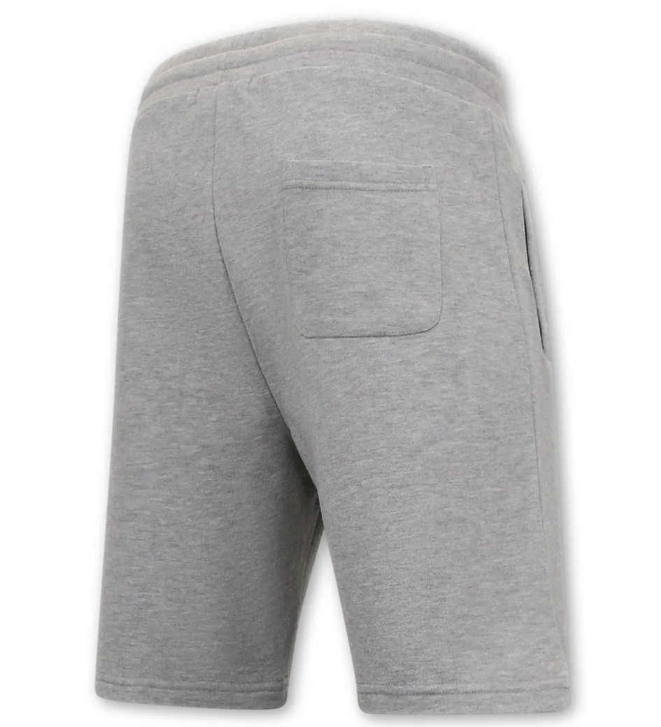 JOGGING SHORTS MANNEN   GRIJS