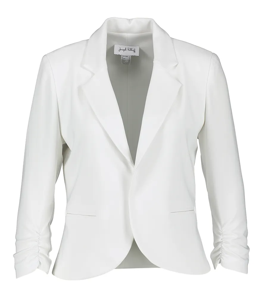 JOSEPH RIBKOFF WITTE BLAZER ZONDER SLUITING   ZOMER '24