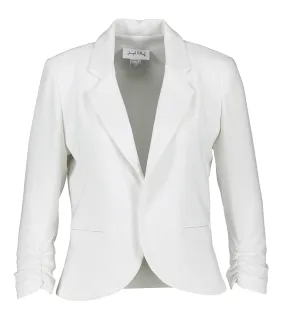 Joseph Ribkoff Witte Blazer zonder Sluiting  - Zomer '24