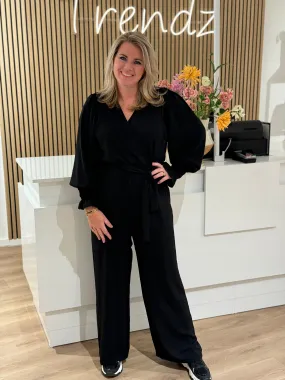 Jumpsuit Mariska zwart