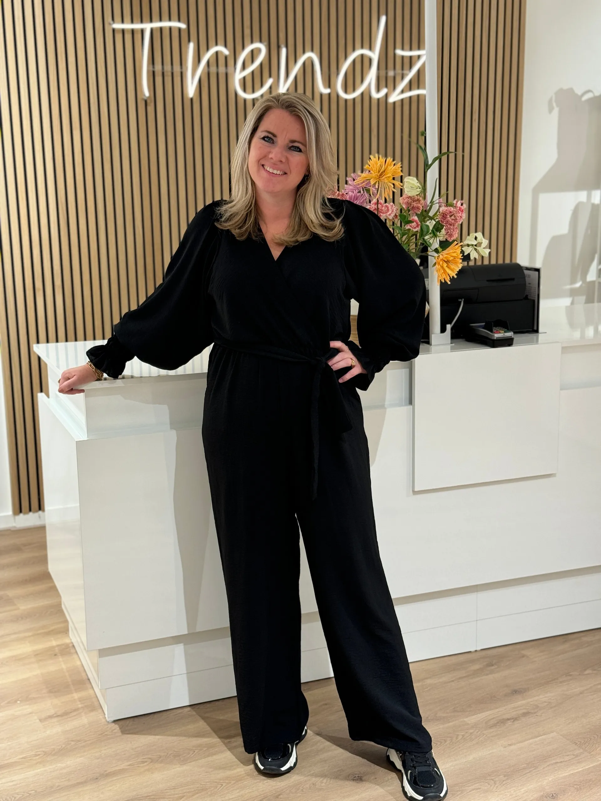 Jumpsuit Mariska zwart