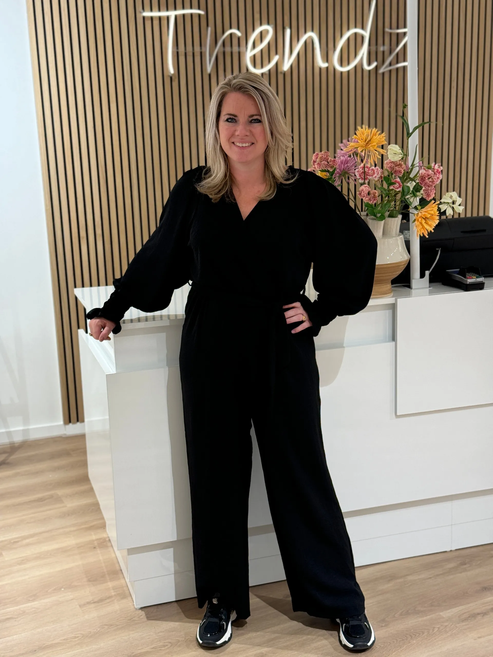 Jumpsuit Mariska zwart