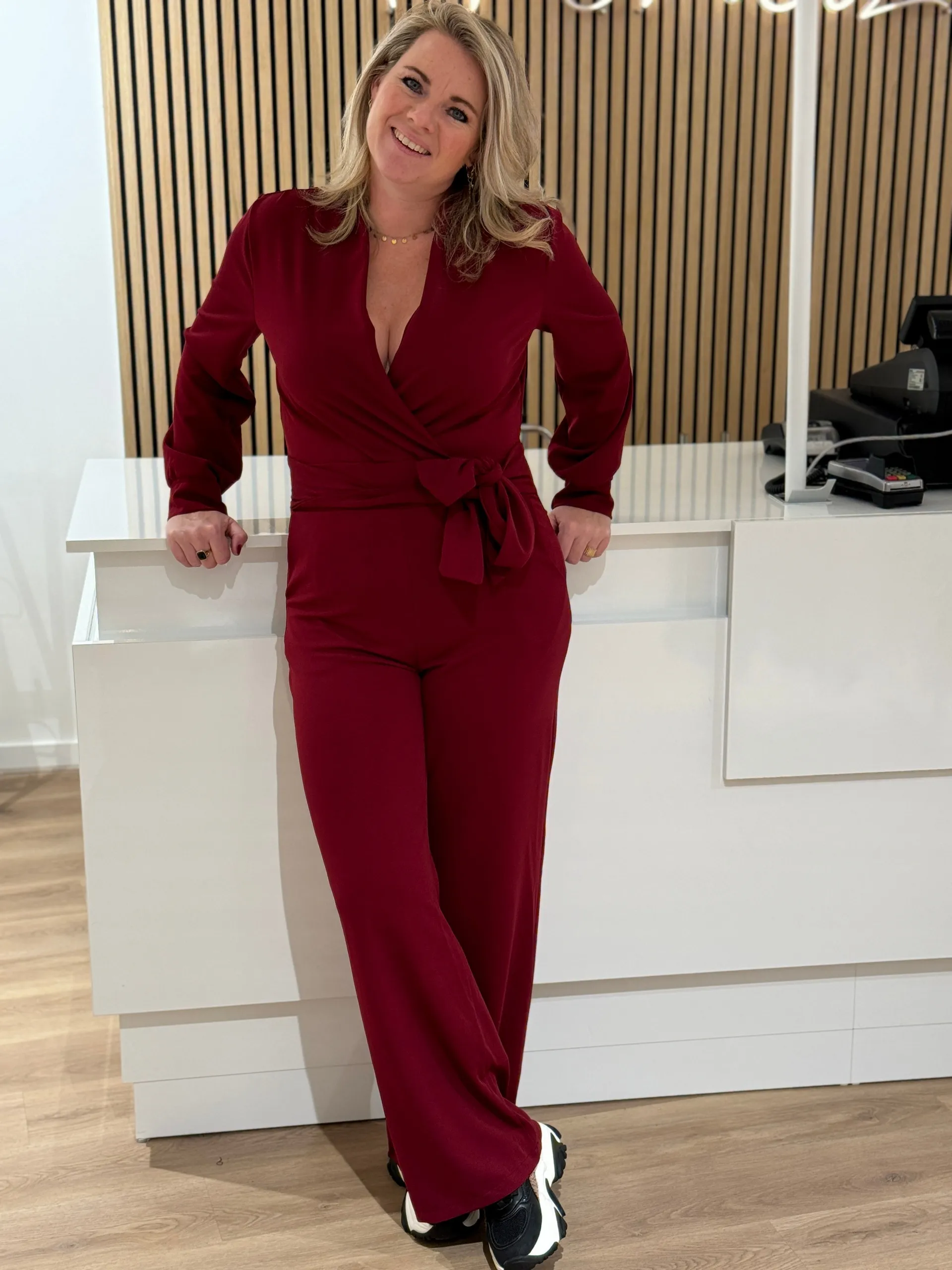 Jumpsuit Rosanne bordeaux