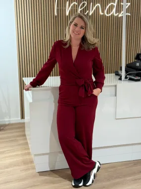 Jumpsuit Rosanne bordeaux