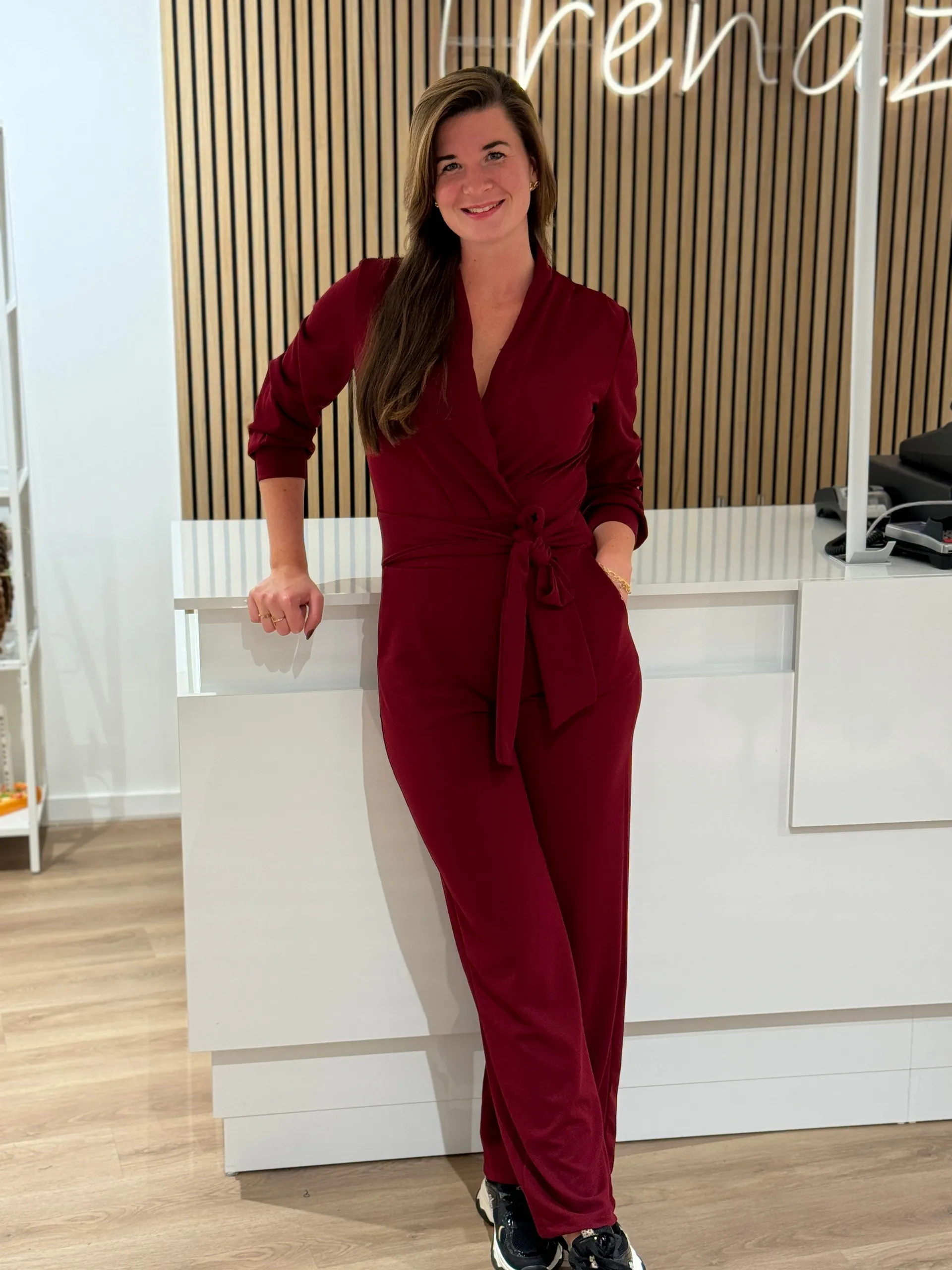 Jumpsuit Rosanne bordeaux