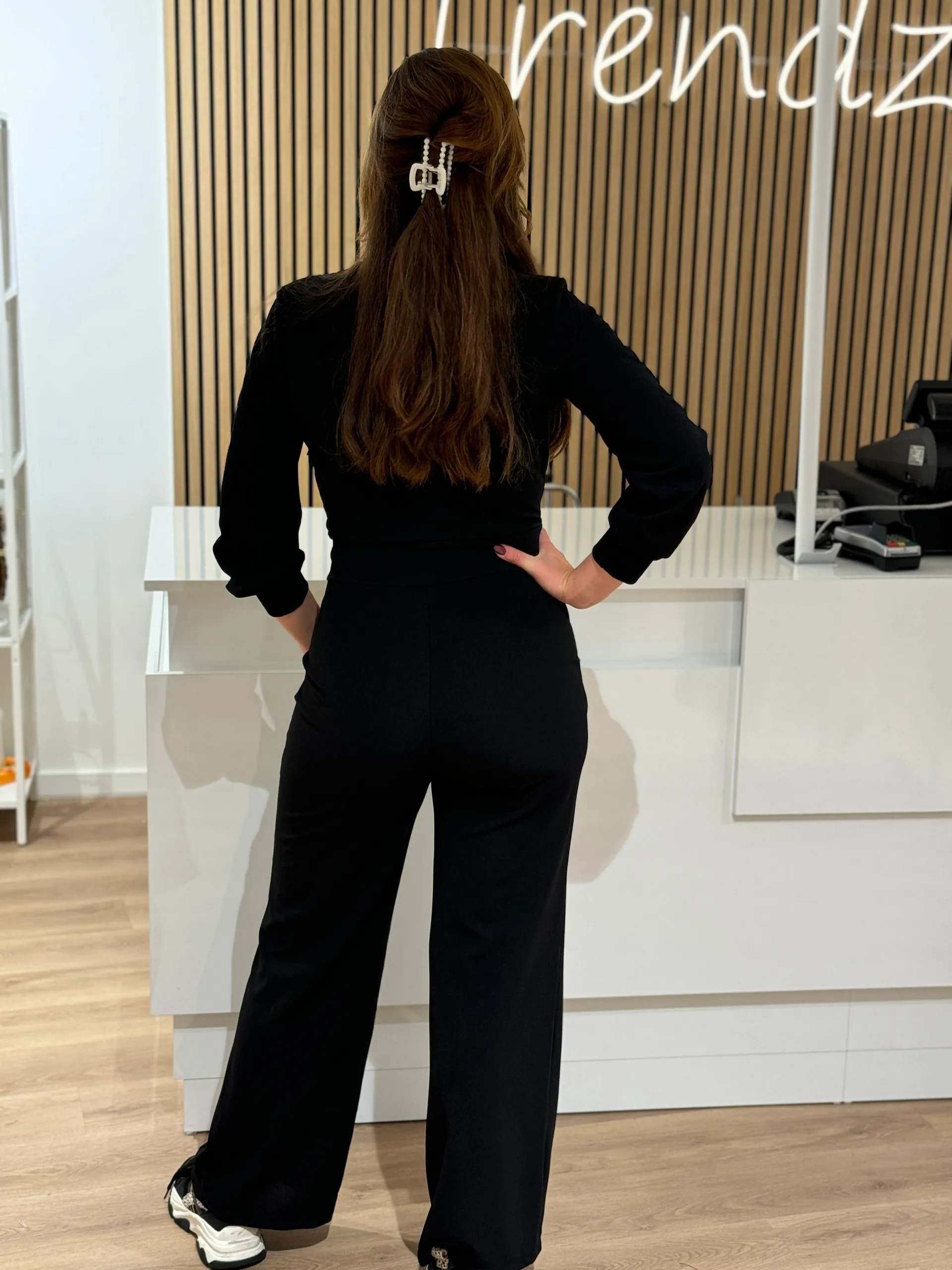 Jumpsuit Rosanne zwart