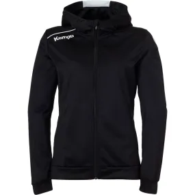 Kempa Player Hoodie Dames - Zwart / Wit