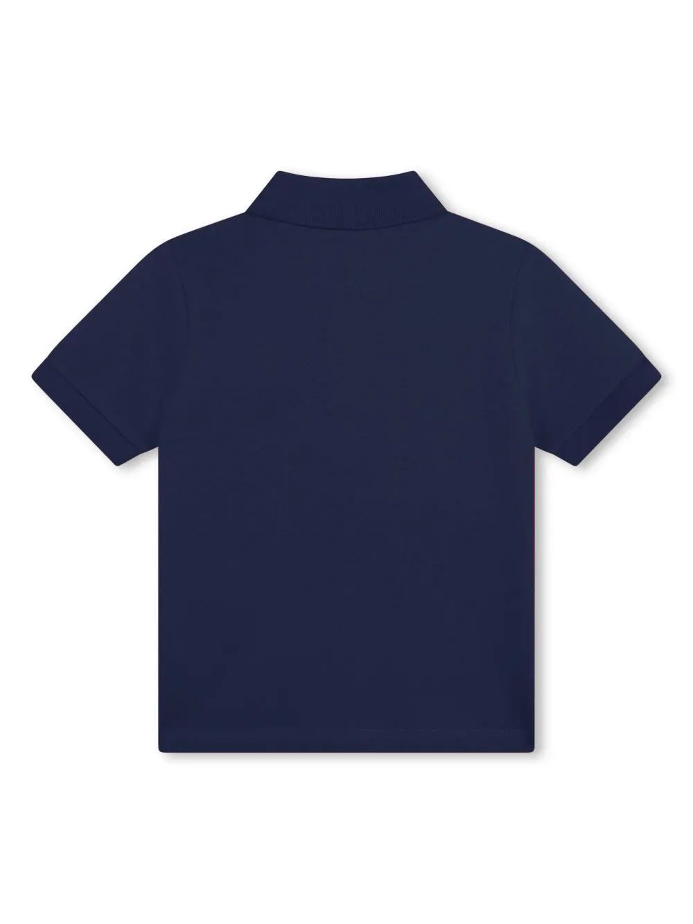 Kenzo Kids Poloshirt van biologisch katoen met print Blauw