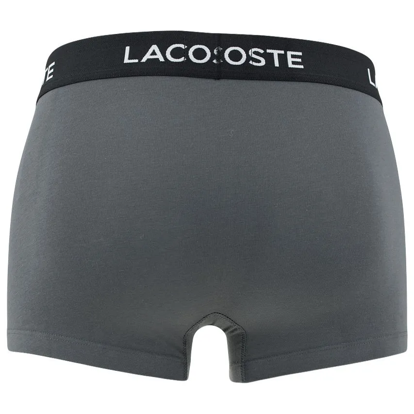 LACOSTE 5PACK BOXERS BASIC GRIJS  