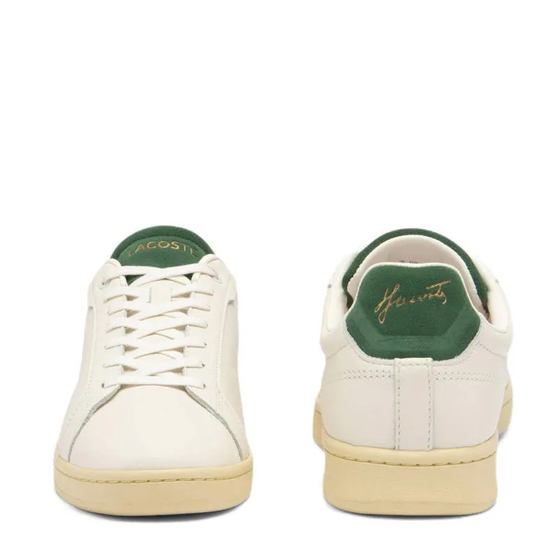 Lacoste Carnaby Pro  sneakers offwhite/groen  