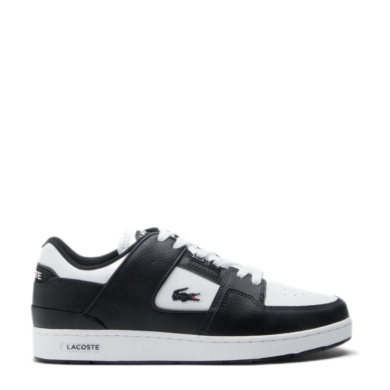 Lacoste Court Cage  sneakers zwart/wit  