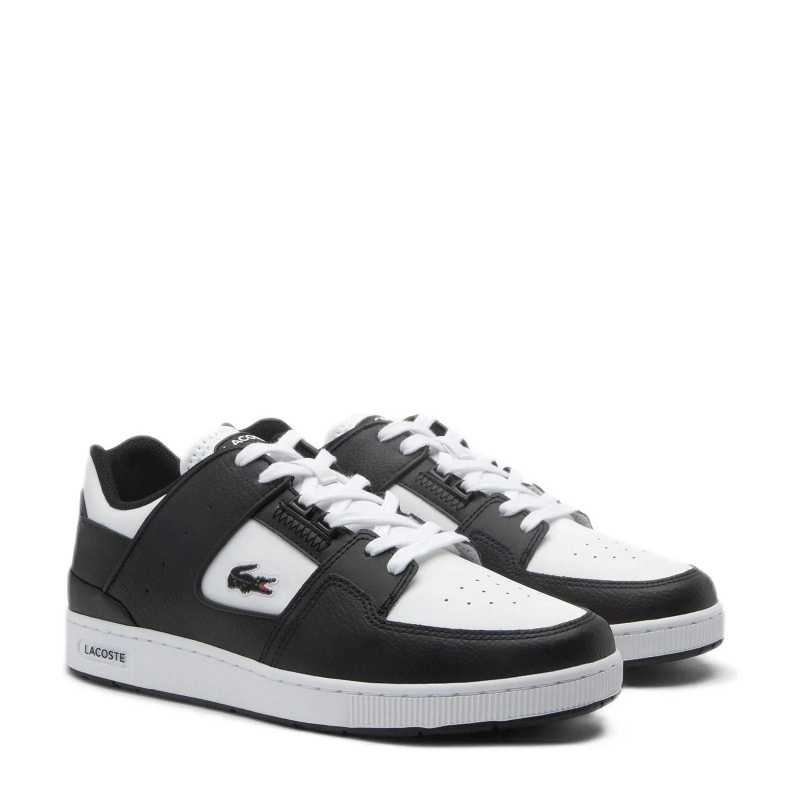 Lacoste Court Cage  sneakers zwart/wit  