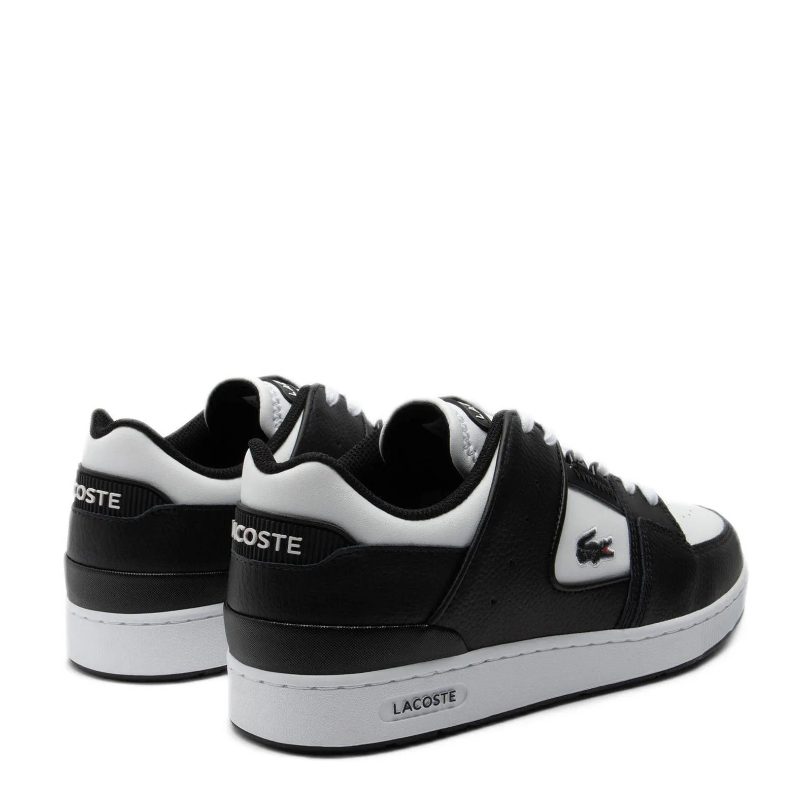 Lacoste Court Cage  sneakers zwart/wit  