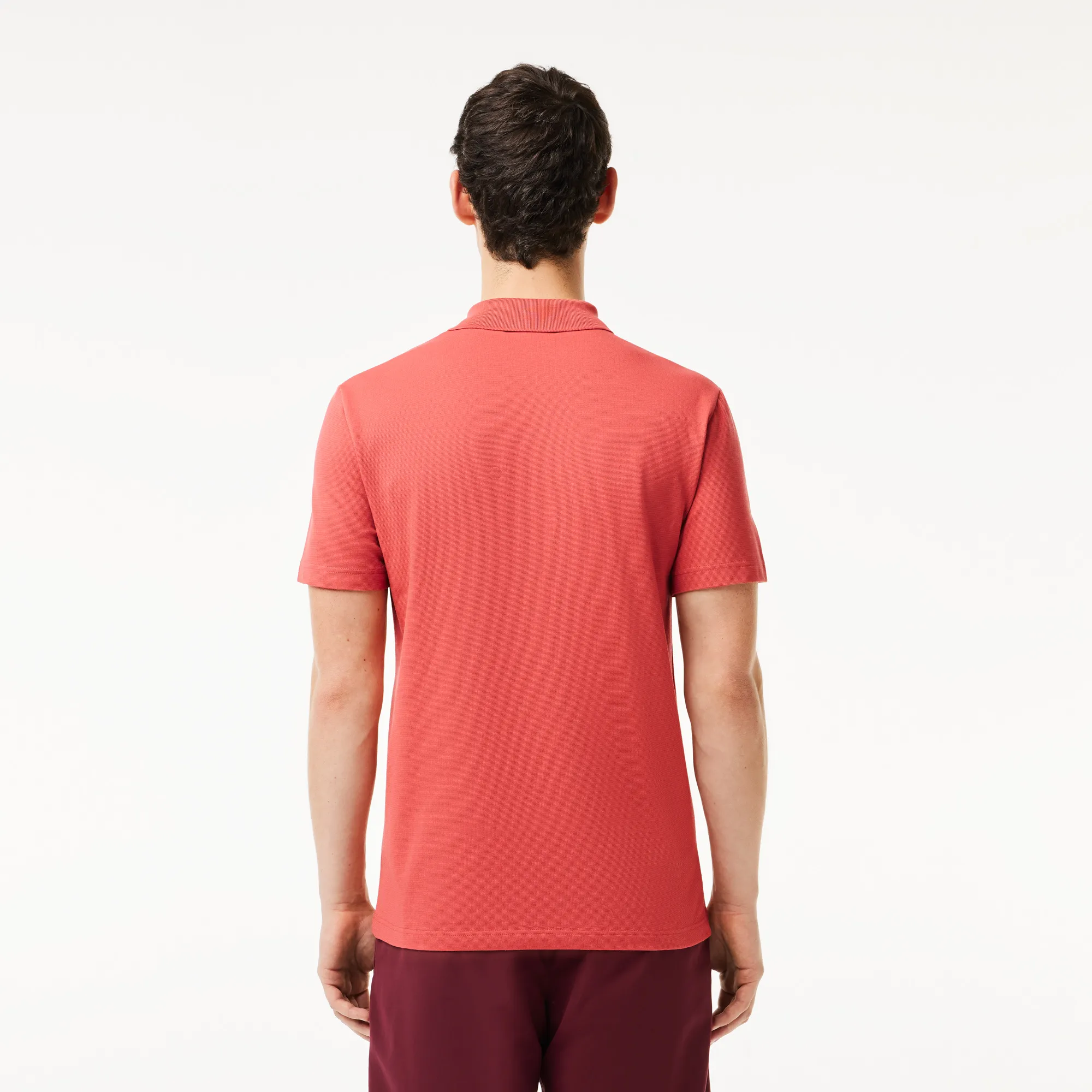 LACOSTE KORTE MOUW POLO'S SIERRA RED (PH552241  ZV9)