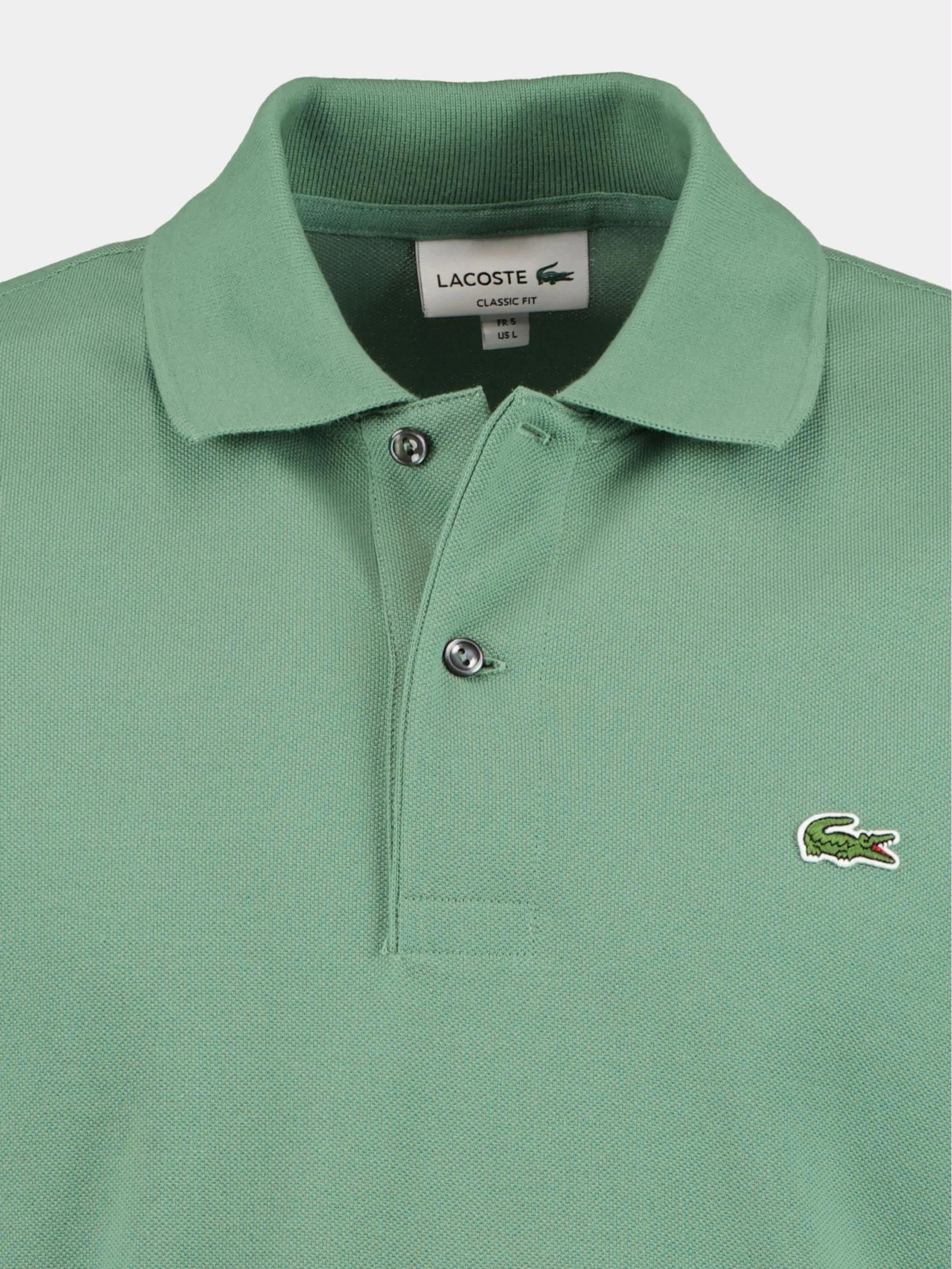 Lacoste Polo korte mouw groen regular fit l1212/kx5