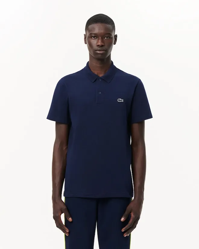 Lacoste Sport Polo Regular Fit stretch, navy blauw