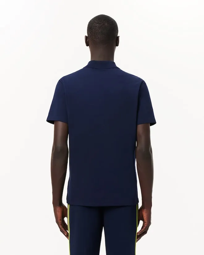 Lacoste Sport Polo Regular Fit stretch, navy blauw