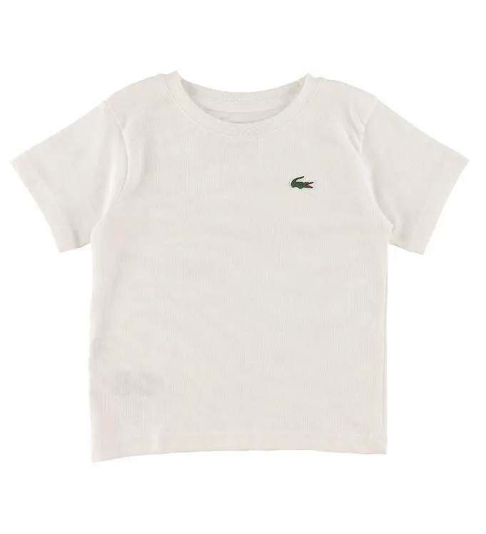 LACOSTE TSHIRT  WIT