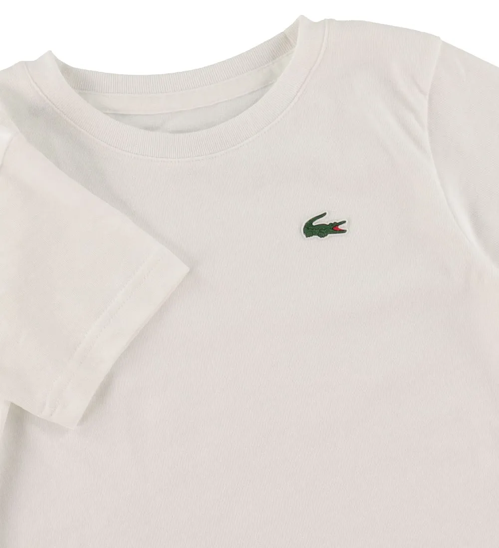 LACOSTE TSHIRT  WIT