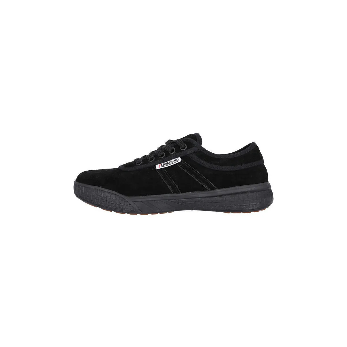 LEAP SUEDE SHOE K204414ES 1001S BLACK SOLID