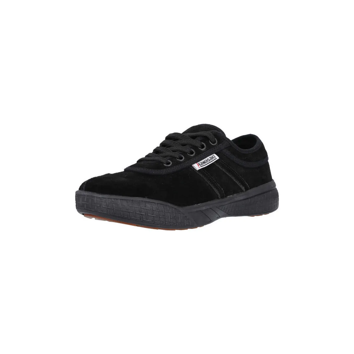 LEAP SUEDE SHOE K204414ES 1001S BLACK SOLID