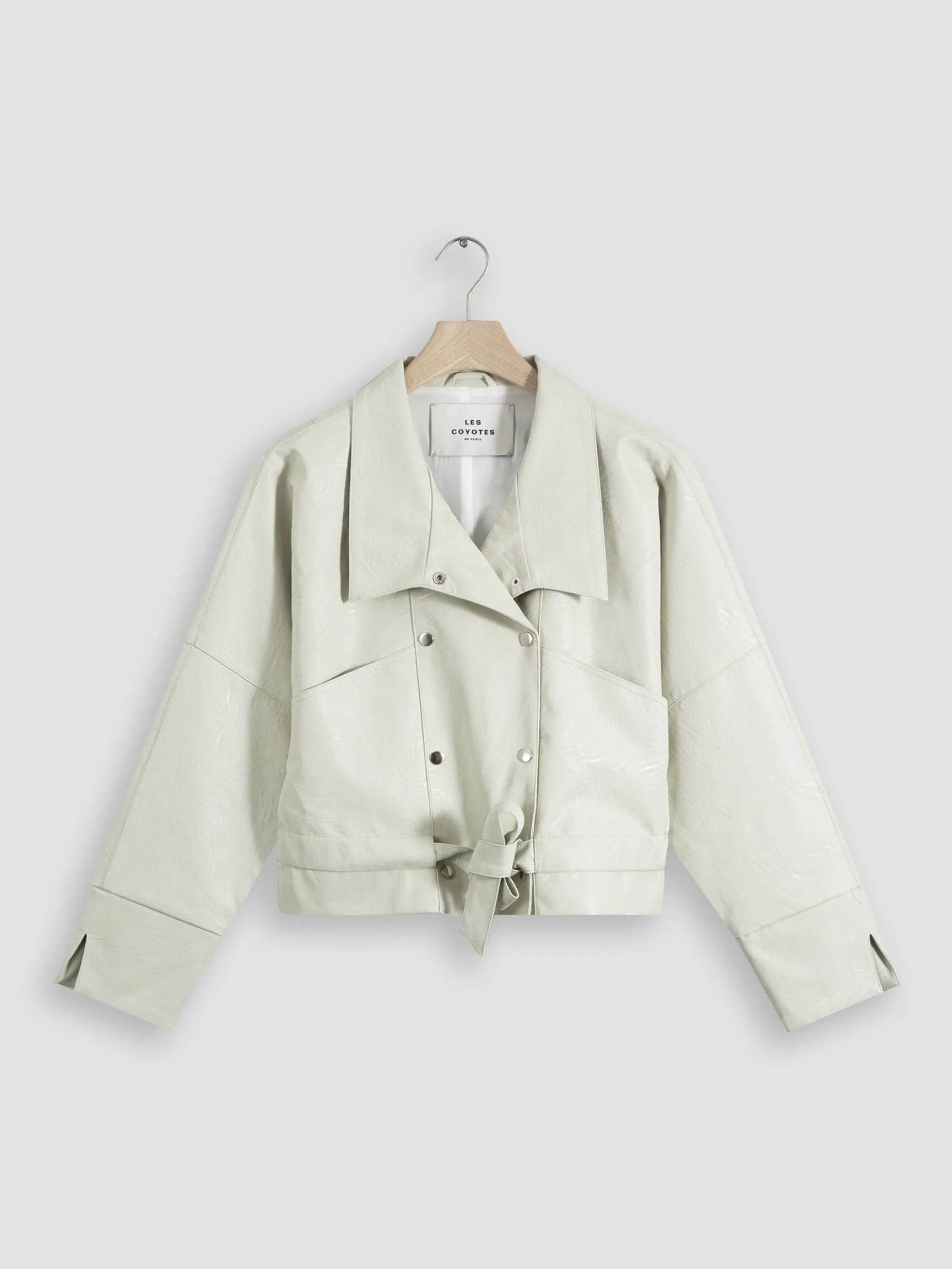 Les Coyotes de Paris Leatherlook jacket