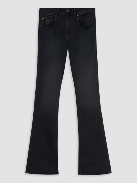 Lois Melrose, mid waist bootcut jeans