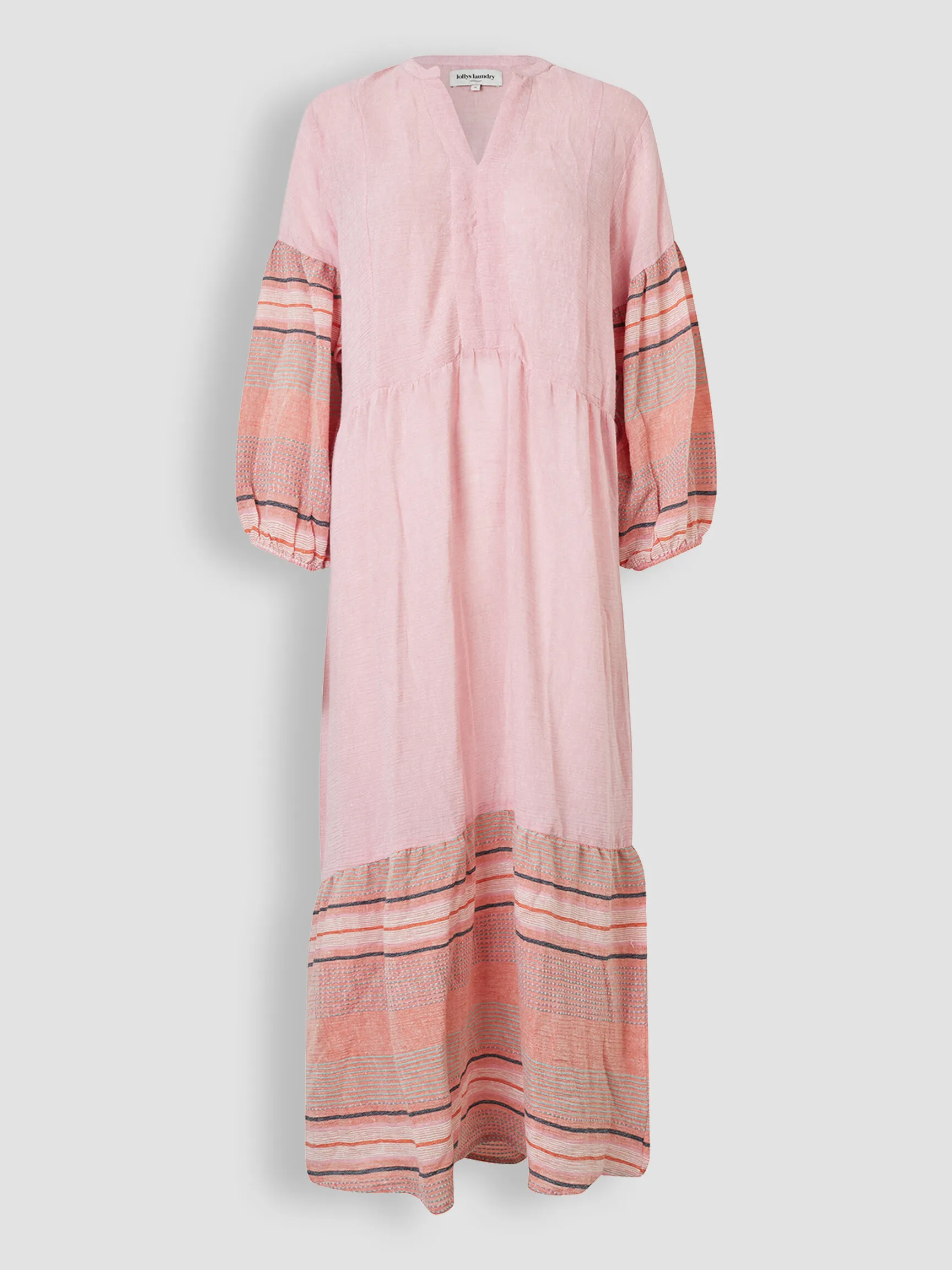 Lollys Laundry Marnie, cotton maxi dress with pattern