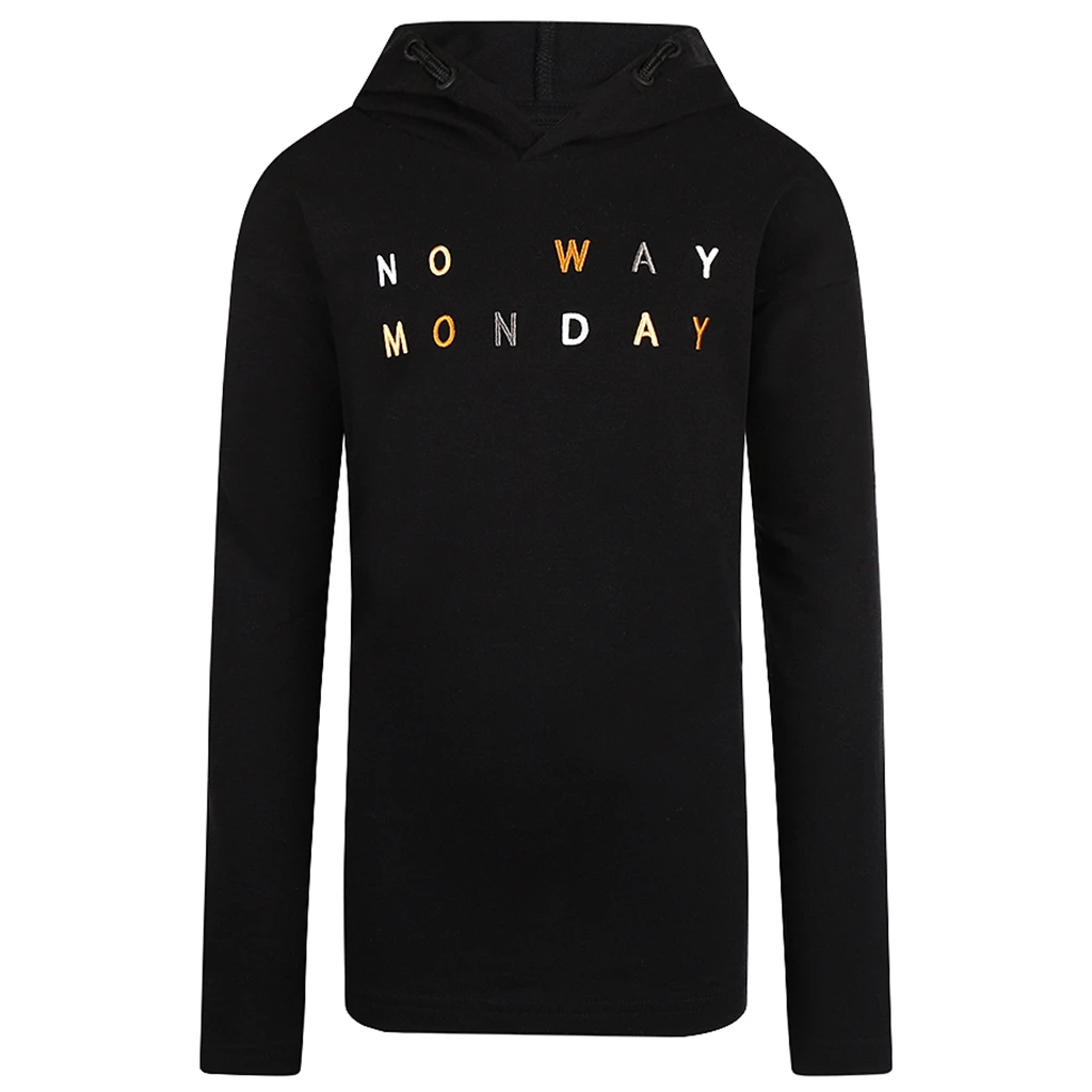 Longsleeve hoodie (black)