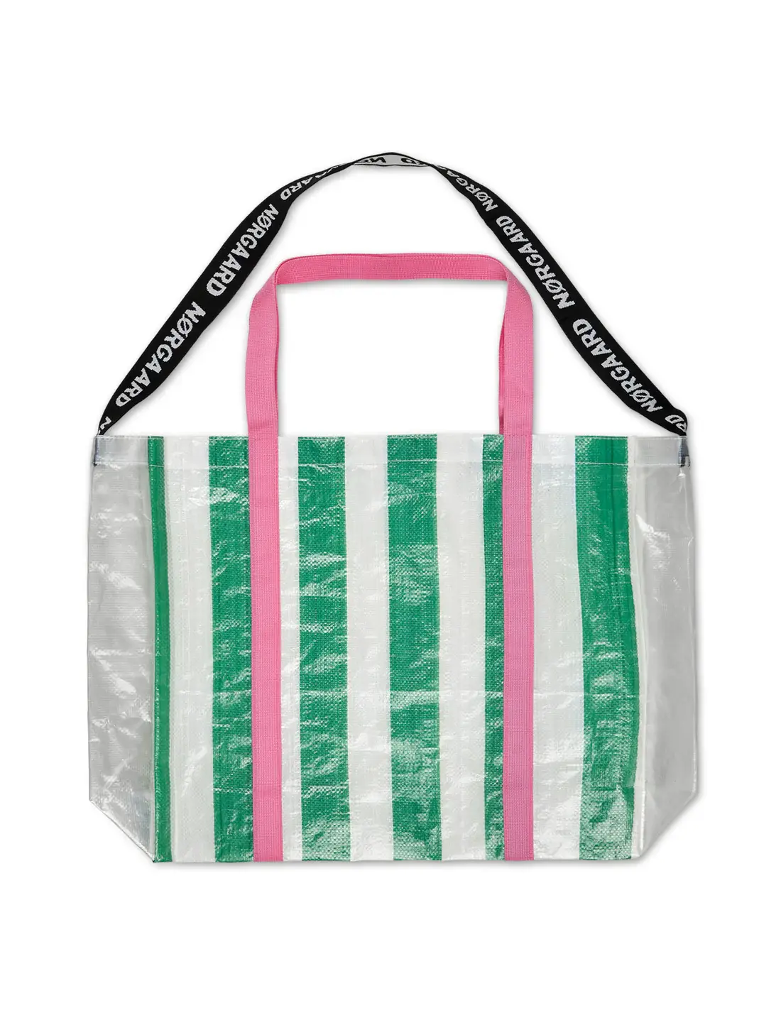 Mads Norgaard Laundrette Alba Bag Green Transparent