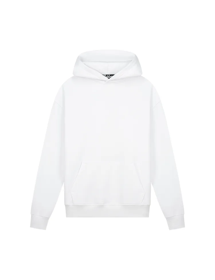 MALELIONS MALELIONS PATCHWORK HOODIE  WHITE