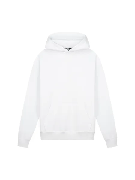 MALELIONS MALELIONS PATCHWORK HOODIE  WHITE