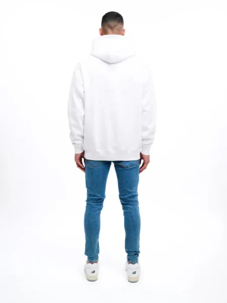 MALELIONS MALELIONS PATCHWORK HOODIE  WHITE