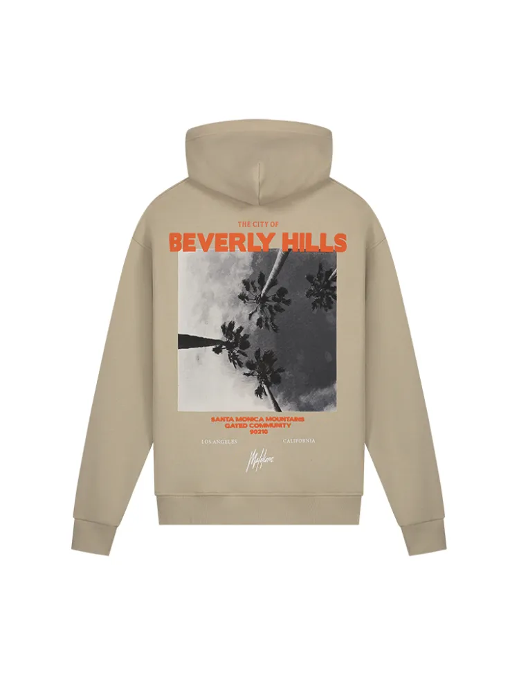 MALELIONS MALELIONS WOMEN BEVERLY HILLS HOODIE  CLAY