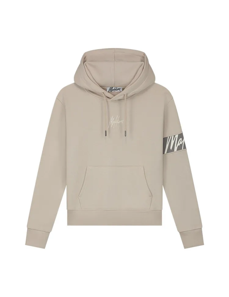 MALELIONS MALELIONS WOMEN CAPTAIN HOODIE  TAUPE