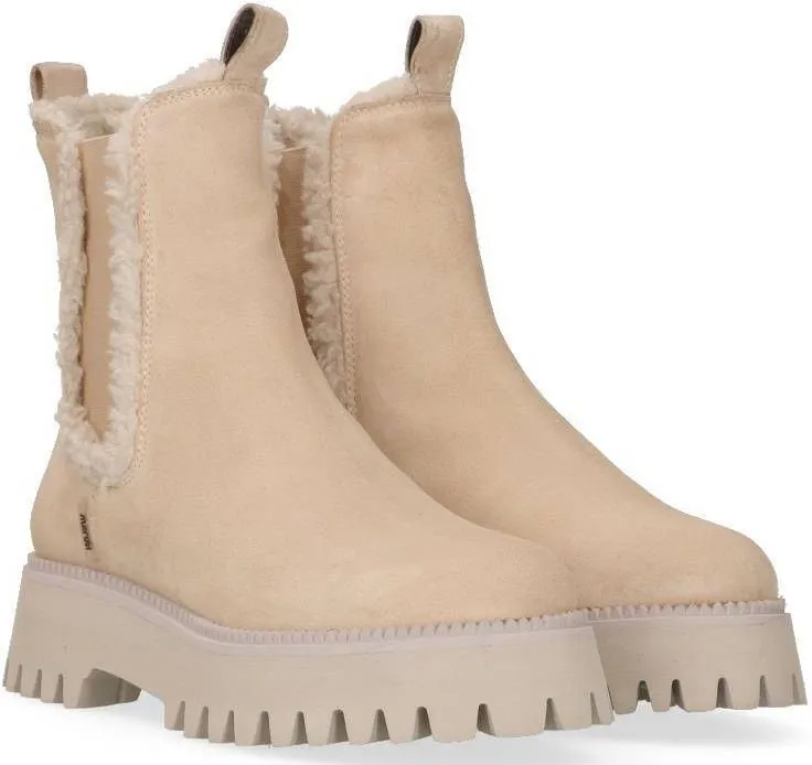 Maruti Beige Chelsea Boots Emma