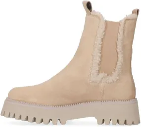 Maruti Beige Chelsea Boots Emma