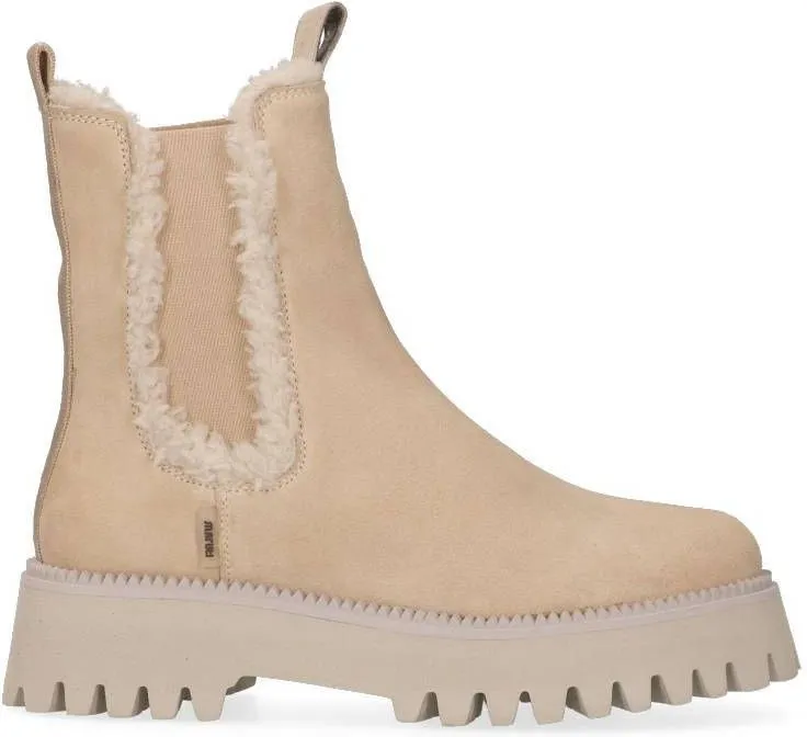 Maruti Beige Chelsea Boots Emma