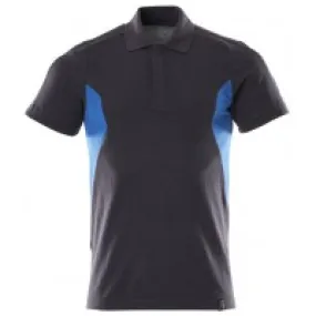 Mascot 18383-961 Poloshirt Donkermarine/Helder Blauw