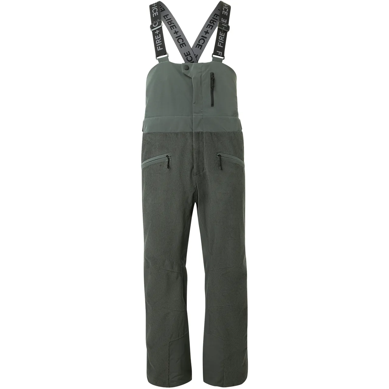 MEN CORDUROY SKI PANTS GEARYT DARK GREY