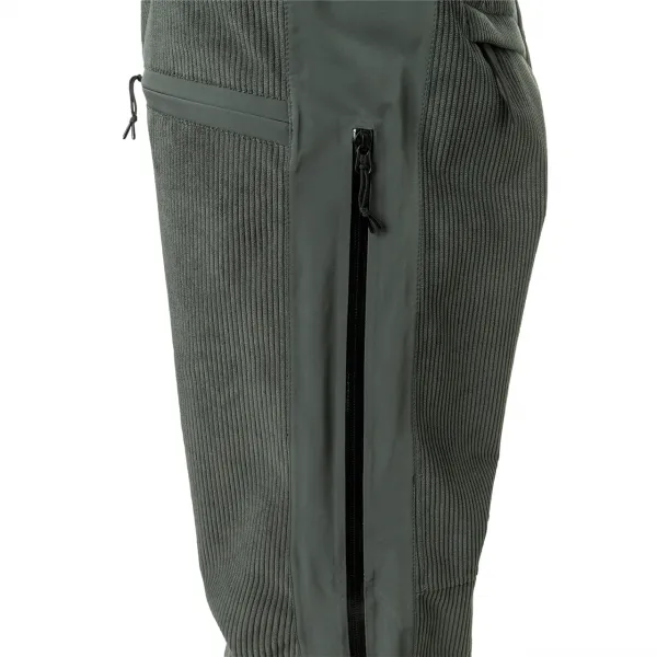 MEN CORDUROY SKI PANTS GEARYT DARK GREY